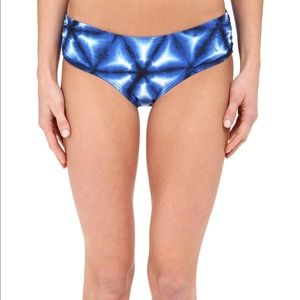 MICHAEL Michael Kors Luna Shirred Bikini Bottom